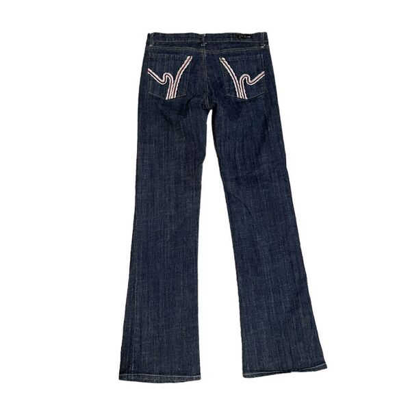 Citizens of Humanity by Jerome Dahan Crochet #234 Bootcut Dark Wash Jeans - Picture 1 of 13